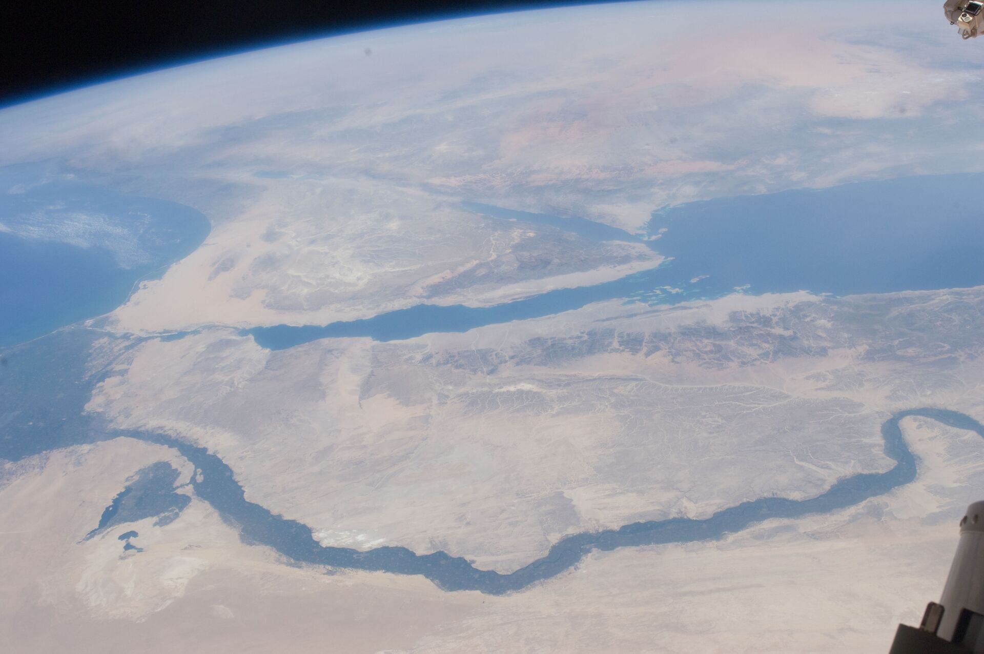 Nile River Delta, Sinai Peninsula (NASA, International Space Station, 07/10/11) - Sputnik International, 1920, 03.11.2022
