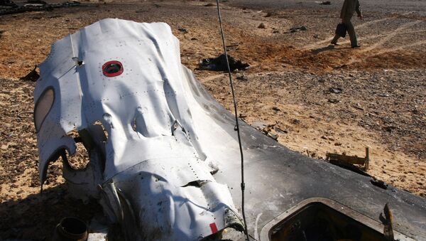 Airbus A321 crash site in Egypt - Sputnik International