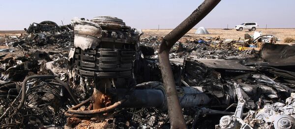 Airbus A321 crash site in Egypt - Sputnik International