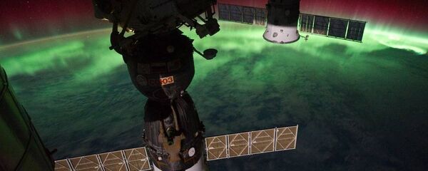 Aurora Australis Over New Zealand, Tasman Sea (NASA, International Space Station, 09/17/11) Aurora Australis Over New Zealand, Tasman Sea (NASA, International Space Station, 09/17/11) - Sputnik International