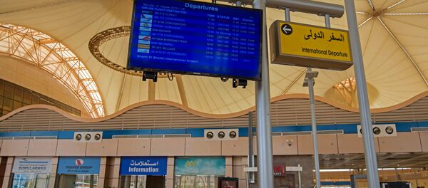A signboard list scheduled flights departing from Sharm el-Sheikh Airport A signboard list scheduled flights departing from Sharm el-Sheikh Airport - Sputnik International