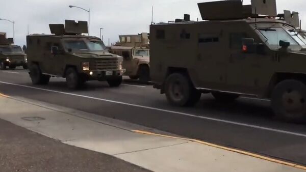 Nuclear Weapon Transported In A Convoy Gets Rear Ended By Truck - Sputnik International