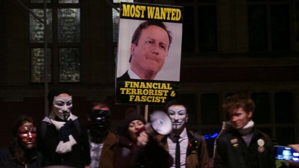Million Mask March organized by Anonymous in central London on November 5, 2015.  - Sputnik International