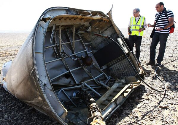 Airbus A321 crash site in Egypt Airbus A321 crash site in Egypt - Sputnik International