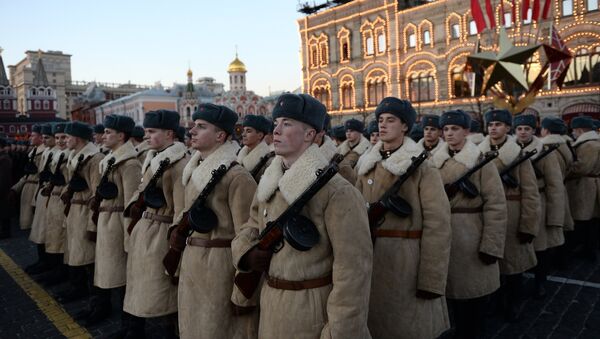 Rehearsal of march to mark legendary 1941 military parade - Sputnik International