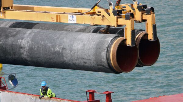 Construction of Nord Stream pipeline - Sputnik International