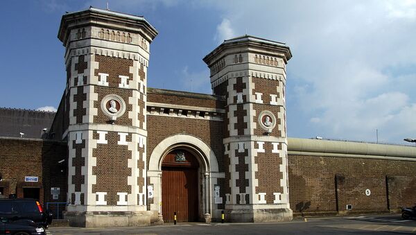 Main gate to the HM Prison Wormwood Scrubs in London, England, Great Britain - Sputnik International