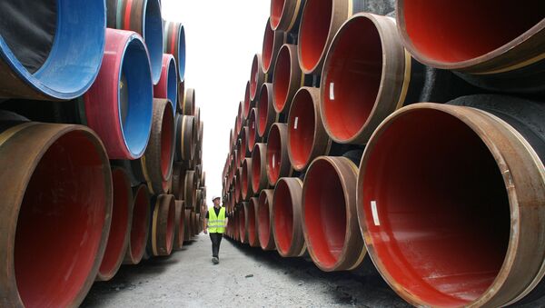 Construction of Nord Stream pipeline - Sputnik International