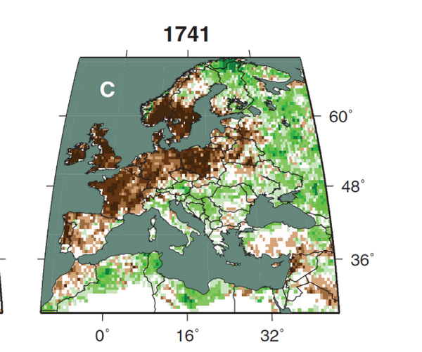 Hydroclimatic extreme in 1741 Hydroclimatic extreme in 1741 - Sputnik International