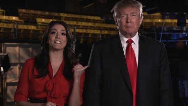 Screenshot from an NBC preview for Saturday Night Live with Donald Trump hosting - Sputnik International