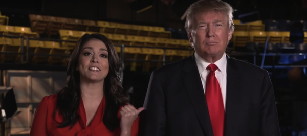 Screenshot from an NBC preview for Saturday Night Live with Donald Trump hosting - Sputnik International