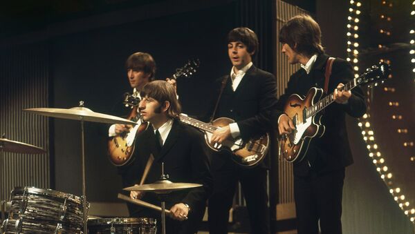 The Beatles perform at TV studios in London, June 1966, prior to their tour in Germany and Japan - Sputnik International