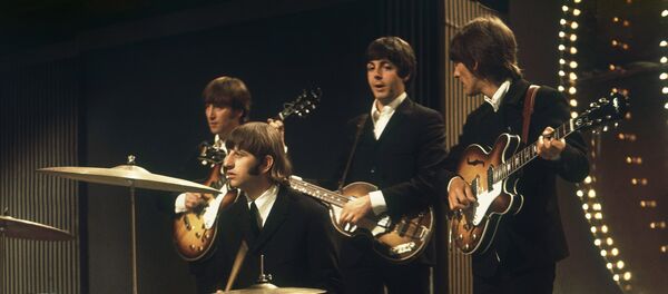 The Beatles perform at TV studios in London, June 1966, prior to their tour in Germany and Japan - Sputnik International