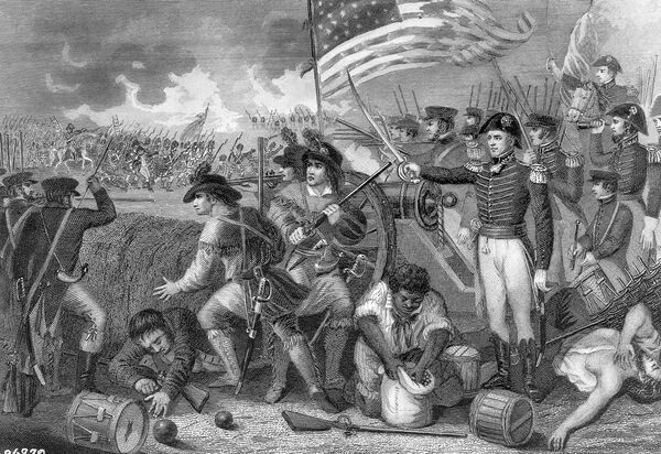 Battle of New Orleans showing General Andrew Jackson and his troops overcoming the British , in 1815, and scoring a victory which gave him a place of great popularity whit the people Battle of New Orleans showing General Andrew Jackson and his troops overcoming the British , in 1815, and scoring a victory which gave him a place of great popularity whit the people - Sputnik International