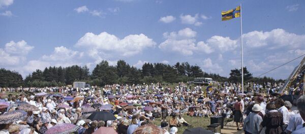 The feast of Ingrian Finns in the village of Koltushi The feast of Ingrian Finns in the village of Koltushi - Sputnik International
