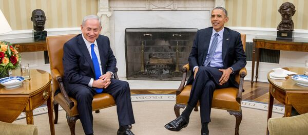 President Barack Obama meets with Israeli Prime Minister Benjamin Netanyahu in the Oval Office of the White House in Washington, Monday, Nov. 9, 2015 President Barack Obama meets with Israeli Prime Minister Benjamin Netanyahu in the Oval Office of the White House in Washington, Monday, Nov. 9, 2015 - Sputnik International