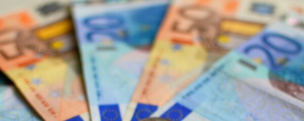 Euro note currency - Sputnik International