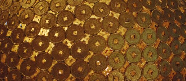 Chinese gold coins Chinese gold coins - Sputnik International
