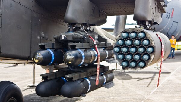 AGM-114 Hellfire Anti-Tank missiles and Hydra 70mm rockets - Sputnik International