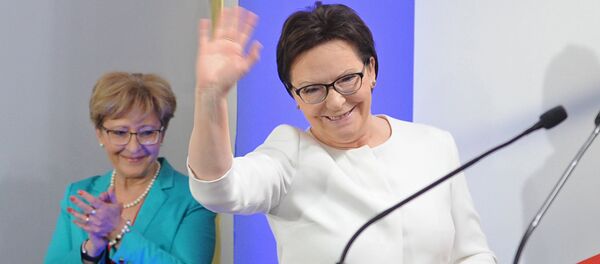 Polish Prime Minister Ewa Kopacz. Polish Prime Minister Ewa Kopacz. - Sputnik International