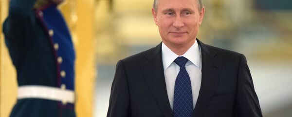 Russian President Vladimir Putin ahead of a meeting of the Presidential Council for Civil Society and Human Rights in the Kremlin Russian President Vladimir Putin ahead of a meeting of the Presidential Council for Civil Society and Human Rights in the Kremlin - Sputnik International