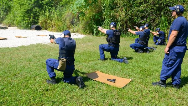 Police firearms training - Sputnik International