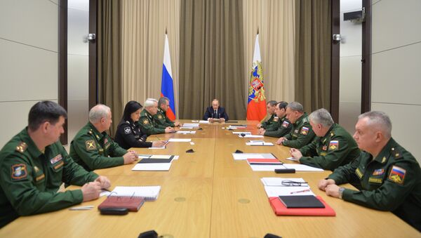President Putin chairs meeting on Russian armed forces development - Sputnik International