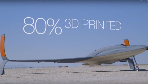 World’s first jet-powered, 3D printed UAV - Sputnik International