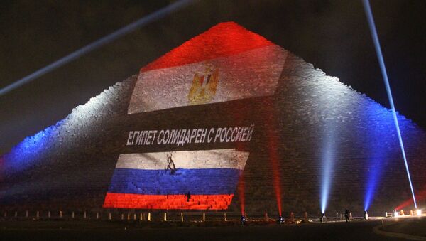 Memorial event for victims of Russian A321 crash and Paris terrorist attacks - Sputnik International