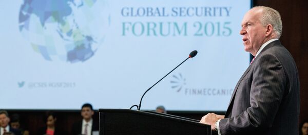 CIA Director John Brennan speaks at the Global Security Forum 2015, Monday, Nov. 16, 2015, at the Center for Strategic and International Studies (CSIS) in Washington - Sputnik International