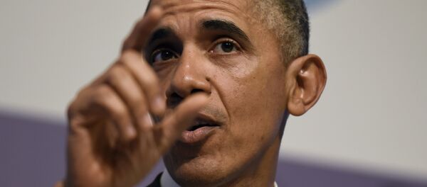 President Barack Obama speaks during a news conference following the G-20 Summit in Antalya, Turkey, Monday, Nov. 16, 2015. President Barack Obama speaks during a news conference following the G-20 Summit in Antalya, Turkey, Monday, Nov. 16, 2015. - Sputnik International