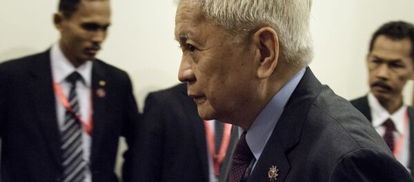 Philippine Foreign Secretary Albert del Rosario Philippine Foreign Secretary Albert del Rosario - Sputnik International