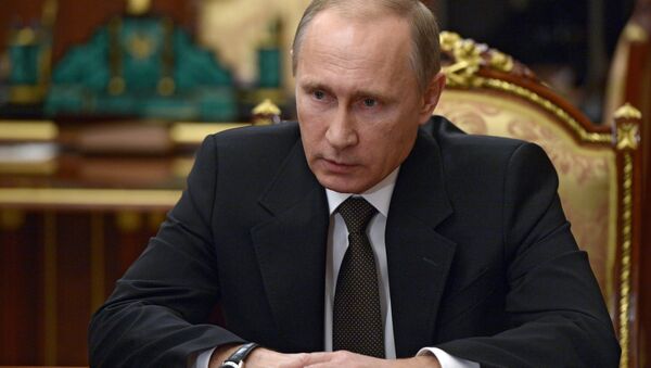 Russian President V. Putin held meeting in the Kremlin - Sputnik International