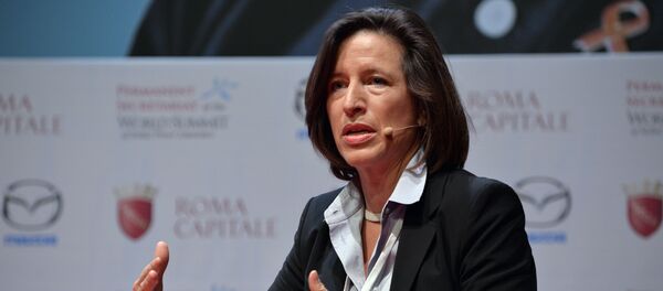 Melissa Fleming, Communications and Public Information Service Spokesperson for the United Nations High Commissioner for Refugees (UNHCR) Melissa Fleming, Communications and Public Information Service Spokesperson for the United Nations High Commissioner for Refugees (UNHCR) - Sputnik International