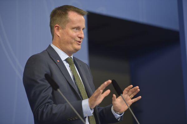 Sweden's Interior Minister Anders Ygeman, announcing Wednesday Nov. 11, 2015 in Stockholm, that the government will impose temporary border controls as the Nordic country struggles to receive tens of thousands of refugees Sweden's Interior Minister Anders Ygeman, announcing Wednesday Nov. 11, 2015 in Stockholm, that the government will impose temporary border controls as the Nordic country struggles to receive tens of thousands of refugees - Sputnik International