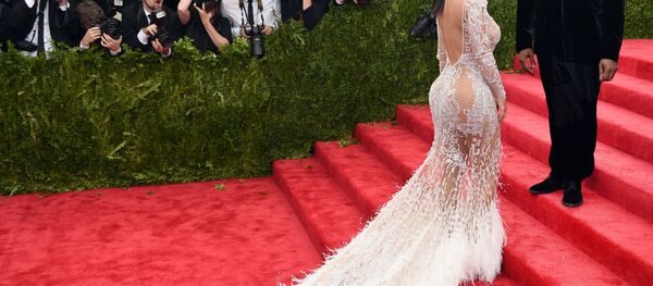 Kanye West and Kim Kardashian arrives at the 2015 Metropolitan Museum of Art's Costume Institute Gala benefit in honor of the museum’s latest exhibit “China: Through the Looking Glass” May 4, 2015 in New York. Kanye West and Kim Kardashian arrives at the 2015 Metropolitan Museum of Art's Costume Institute Gala benefit in honor of the museum’s latest exhibit “China: Through the Looking Glass” May 4, 2015 in New York. - Sputnik International