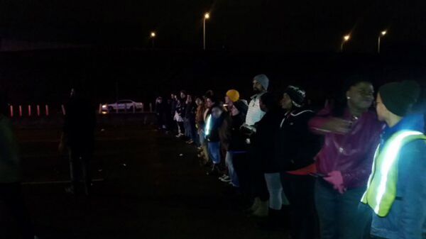 Mass Arrests After #BlackLivesMatter Protesters Shut Down Minneapolis Road  - Sputnik International