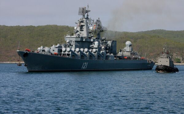 Missile Cruiser Moskva Missile Cruiser Moskva - Sputnik International