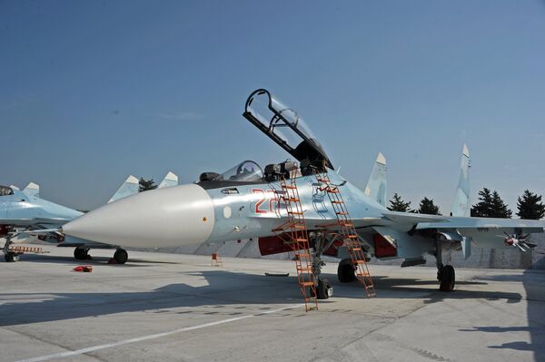Sukhoi Su-30SM multirole fighter Sukhoi Su-30SM multirole fighter - Sputnik International