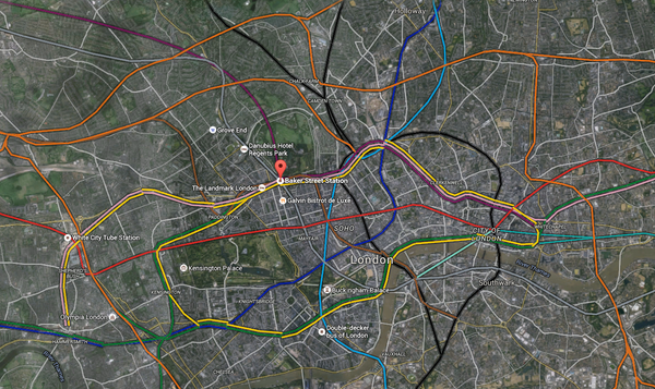 London's Baker Street Tube station London's Baker Street Tube station - Sputnik International