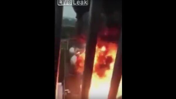 Chemical Plant Explosion In China - Sputnik International