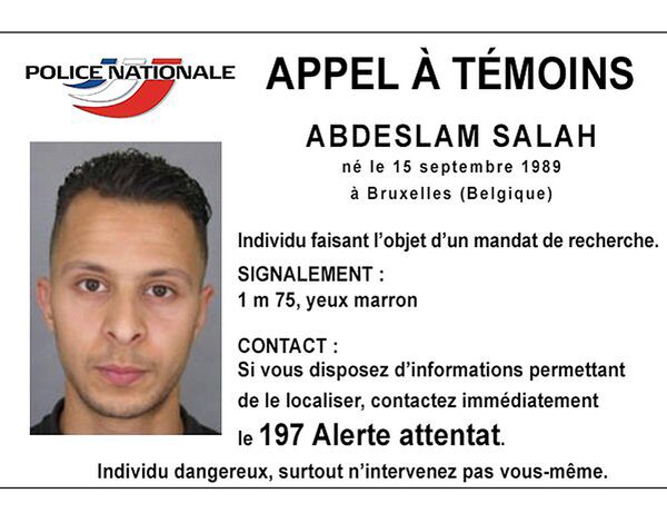 Handout picture shows Belgian-born Abdeslam Salah seen on a call for witnesses notice released by the French Police Nationale information services on their twitter account, November 15, 2015. Handout picture shows Belgian-born Abdeslam Salah seen on a call for witnesses notice released by the French Police Nationale information services on their twitter account, November 15, 2015. - Sputnik International