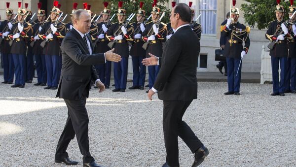 France Rapprochement with Russia - Sputnik International