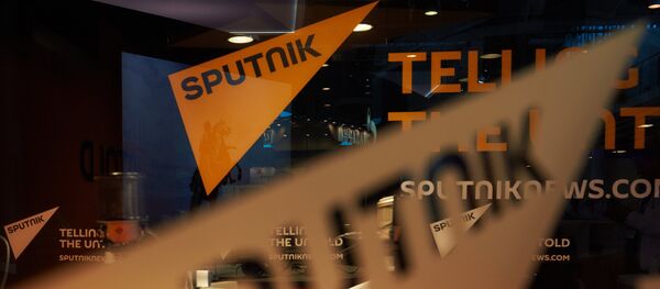 Pavilion of the Sputnik international information brand at the Lenexpo Exhibition Center ahead of the 2015 St. Petersburg International Economic Forum Pavilion of the Sputnik international information brand at the Lenexpo Exhibition Center ahead of the 2015 St. Petersburg International Economic Forum - Sputnik International