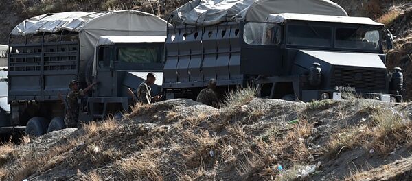 Algerian army troops. - Sputnik International
