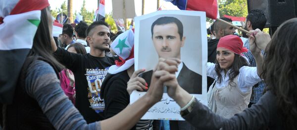 Rally in Tartus in support of Russian air force operation Rally in Tartus in support of Russian air force operation - Sputnik International