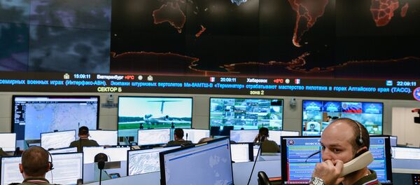 The Russian National Defense Control Center The Russian National Defense Control Center - Sputnik International