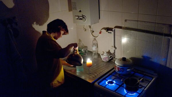 Power outage in Crimea - Sputnik International