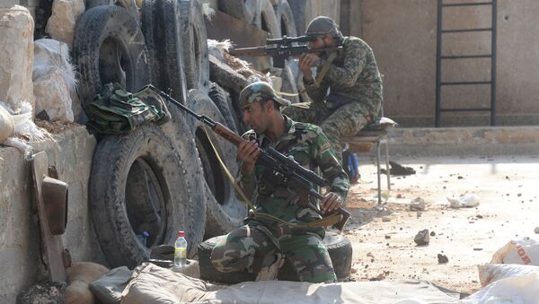 Syrian Arab Army's special operation in Douma, a Damascus suburb - Sputnik International