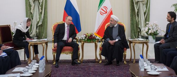 Russian President Vladimir Putin's working trip to Iran Russian President Vladimir Putin's working trip to Iran - Sputnik International